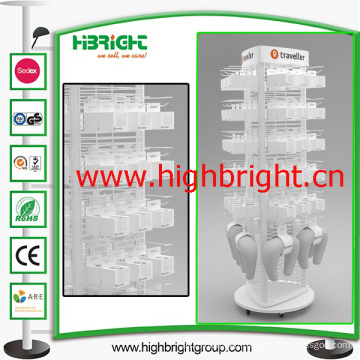Supermarket Acrylic Revovling Display Stand for Plugs